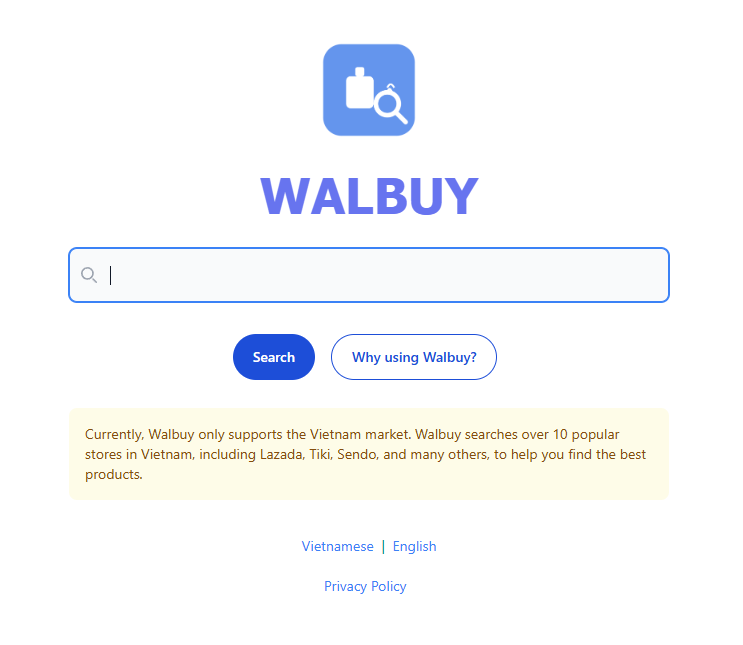 Walbuy screenshot